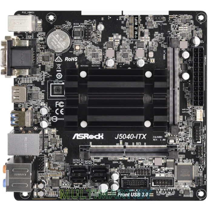 Материнская плата ASRock J5040-ITX